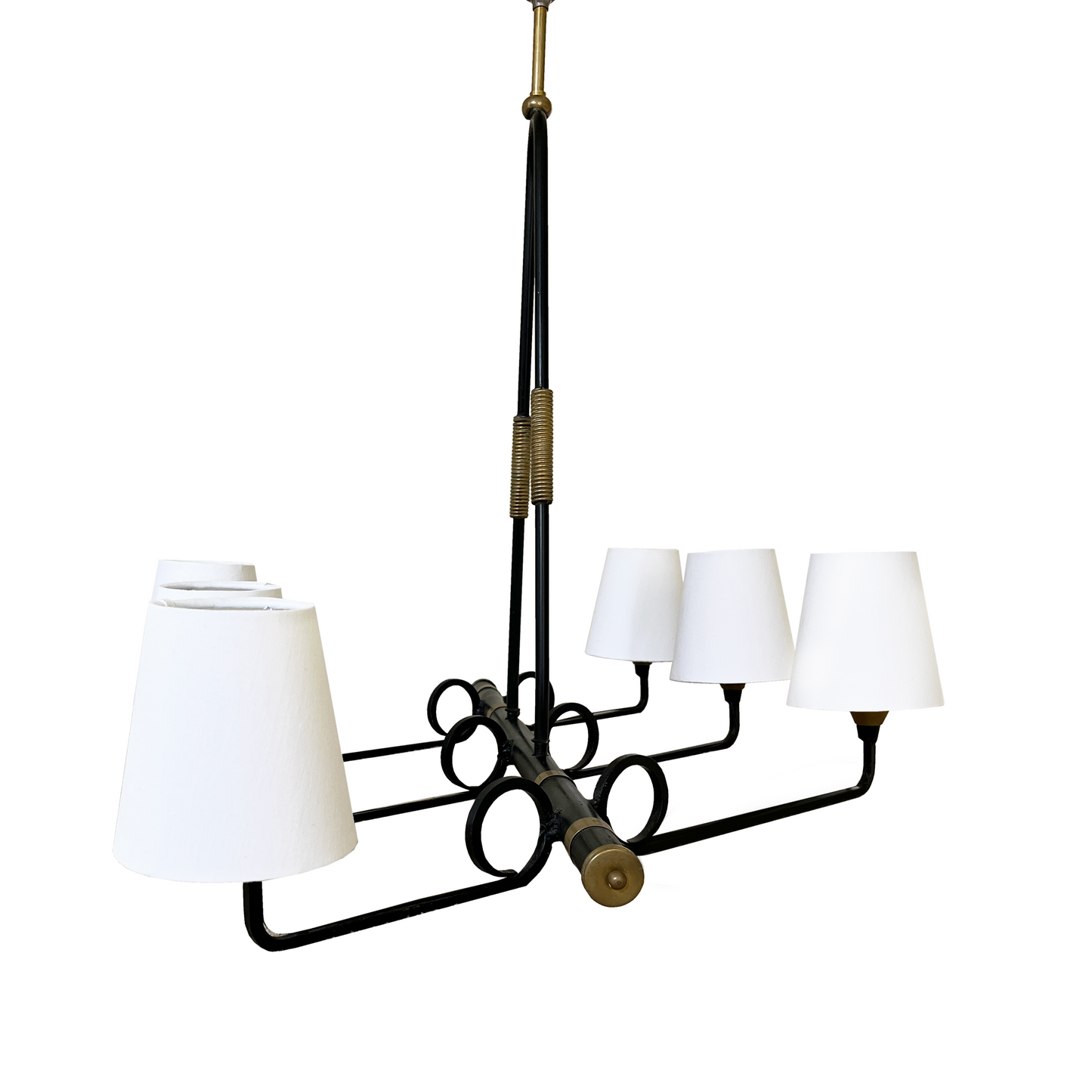 Maison Arlus Looped Arm Chandelier