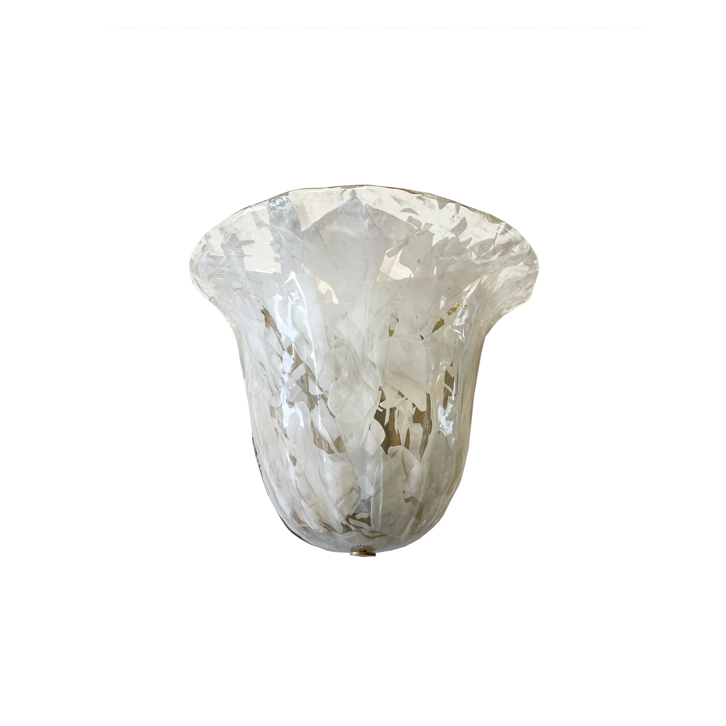 Vintage Murano Confetti Glass Sconce by La Murrina - alternate angle
