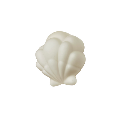 White Opal Glass Shell Sconce