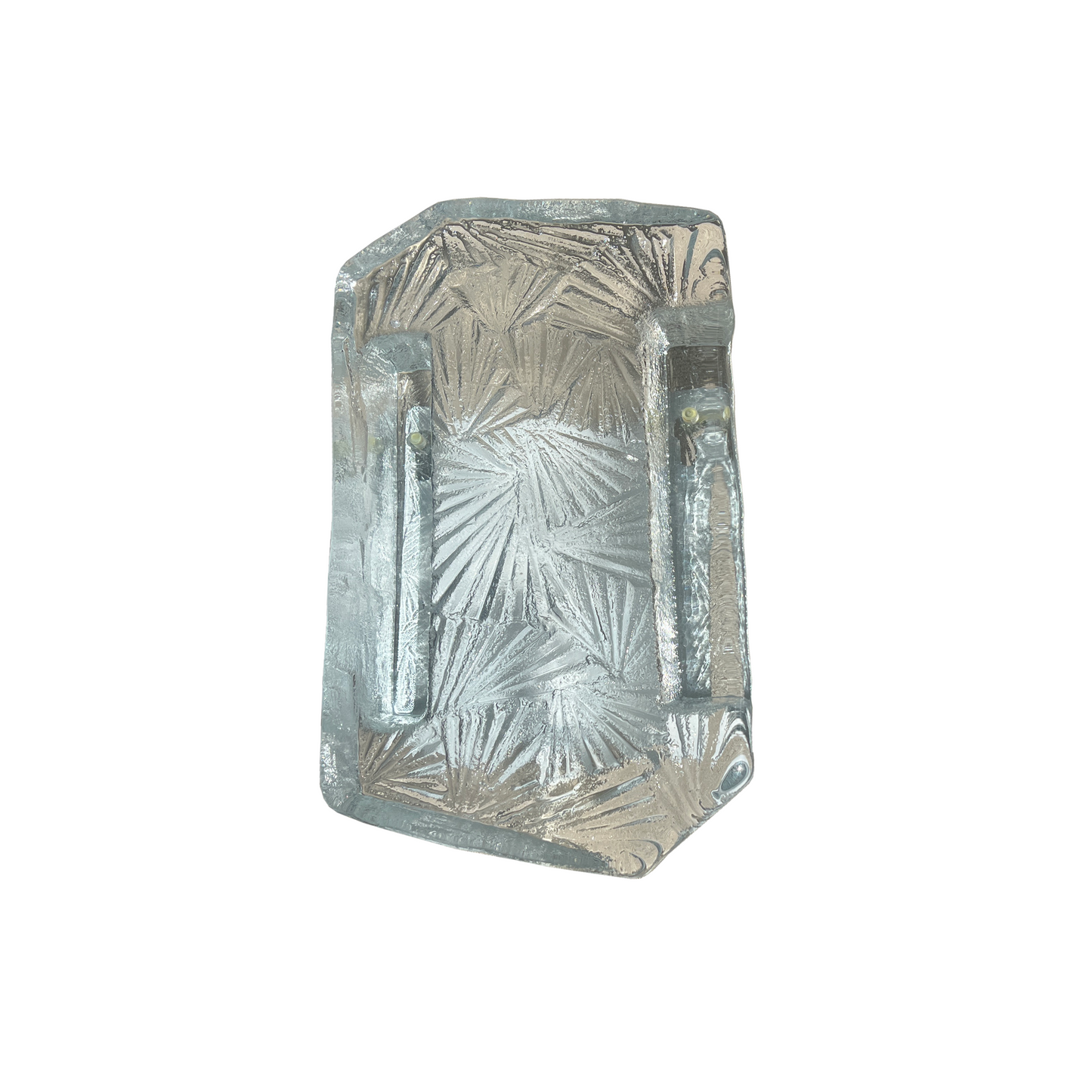 Vitrika and Orrefors Iceglass Wall Light