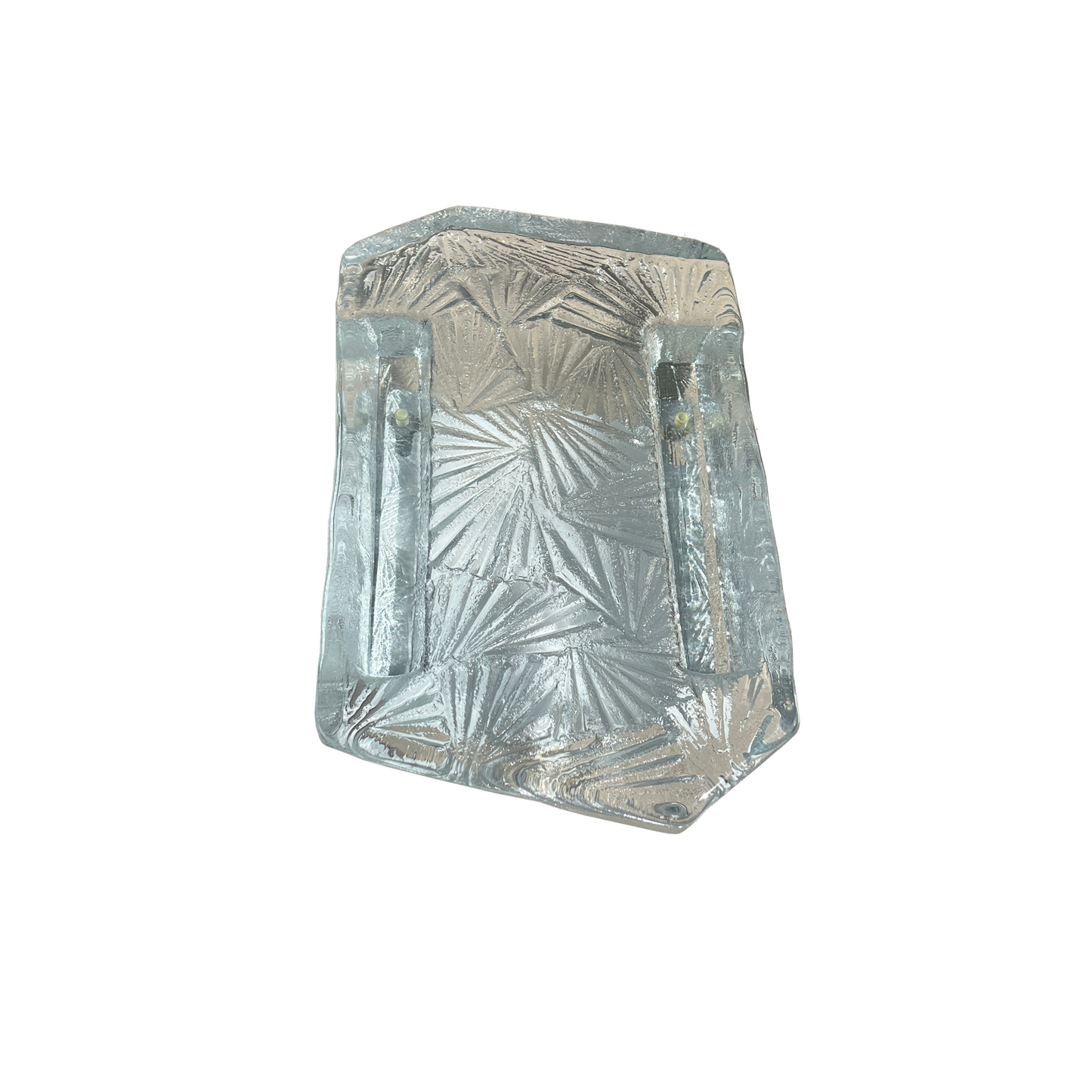 Vitrika and Orrefors Iceglass Wall Light