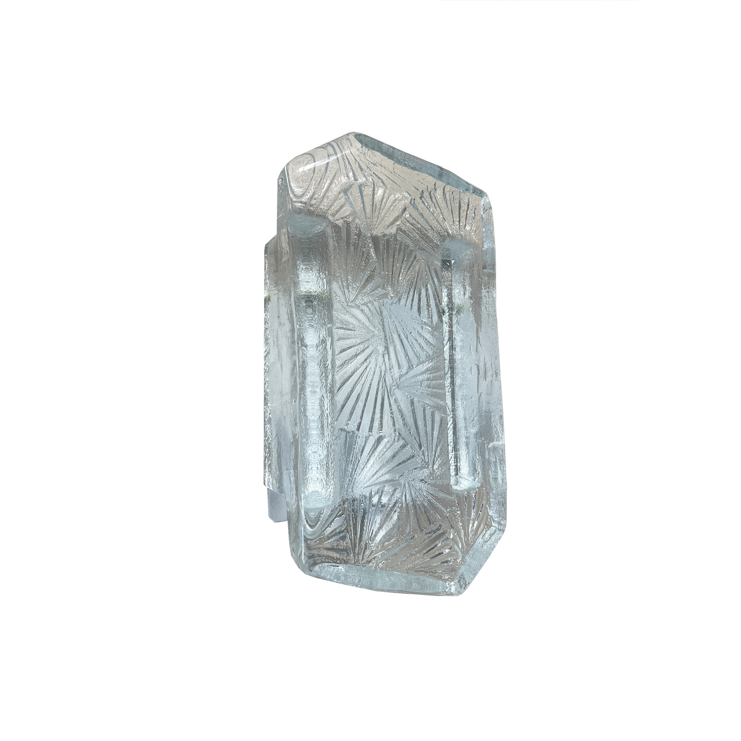 Vitrika and Orrefors Iceglass Wall Light