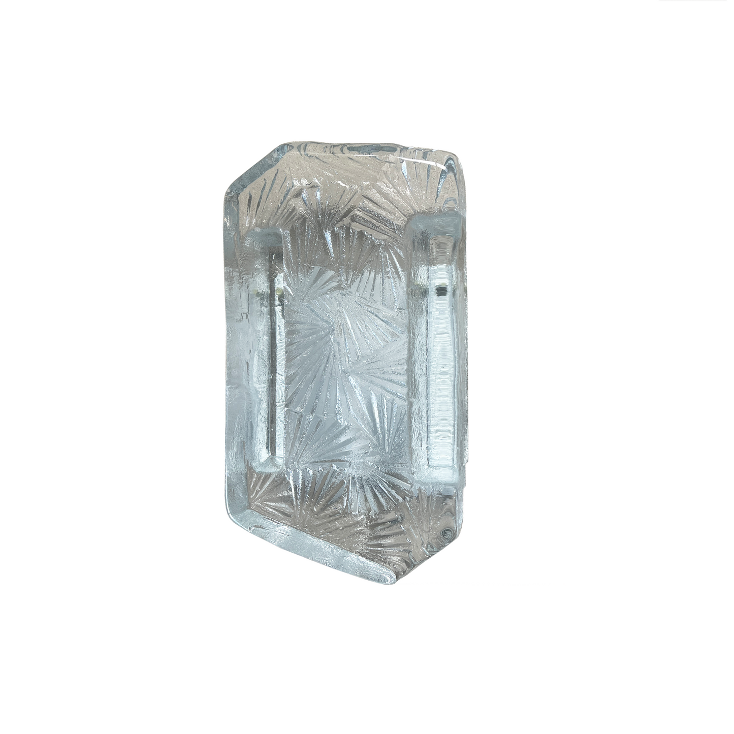 Vitrika and Orrefors Iceglass Wall Light