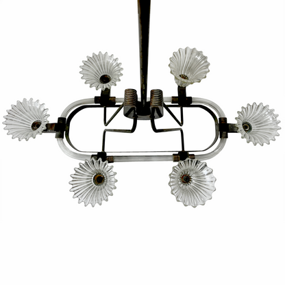 Barovier Six-Shade Murano Glass Chandelier