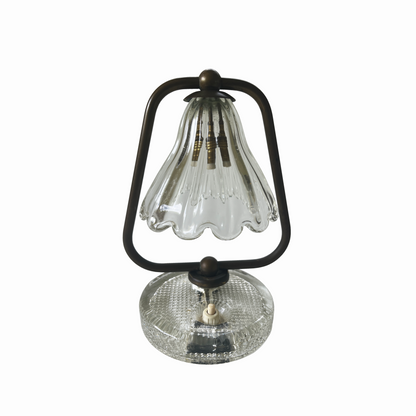 Pair of Bell Shaped Table Lamps by Ercole Barovier - close up