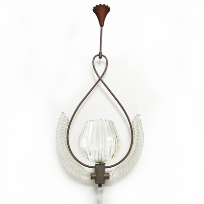 Art Deco Barovier & Toso Murano Glass Pendant Light