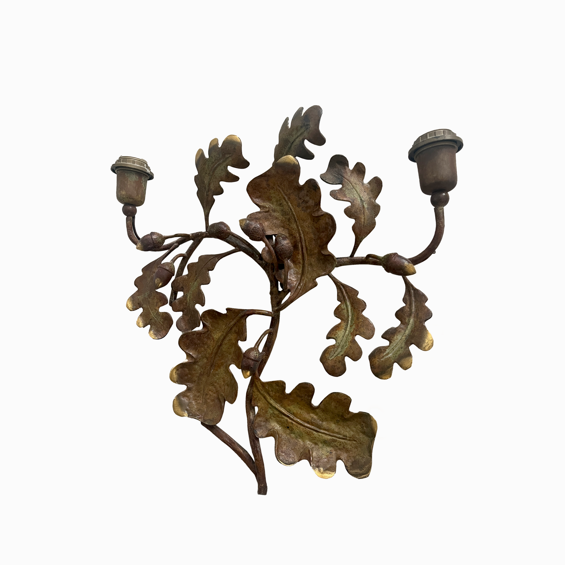 Vintage Oak Branch Wall Lights by Ciana