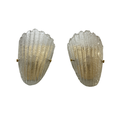 Classic Murano Graniglia Shield Sconces