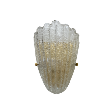 Classic Murano Graniglia Shield Sconces