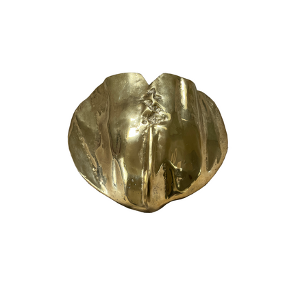 Solid Bronze Wall Light by David Marshall