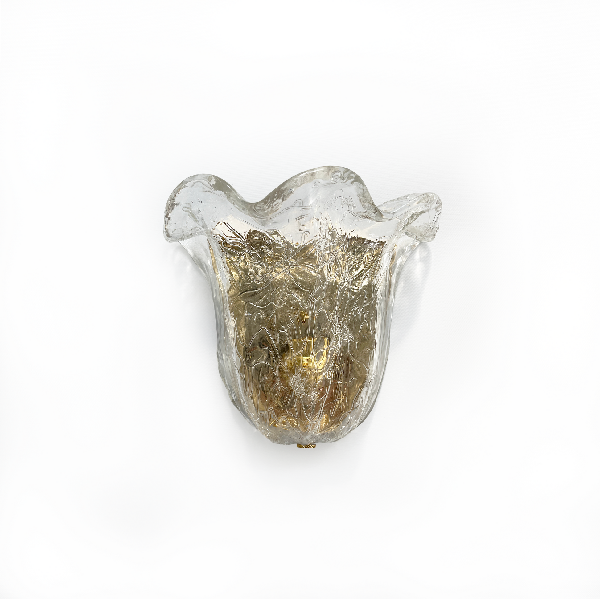 Murano Graffiti Glass Sconce by La Murrina