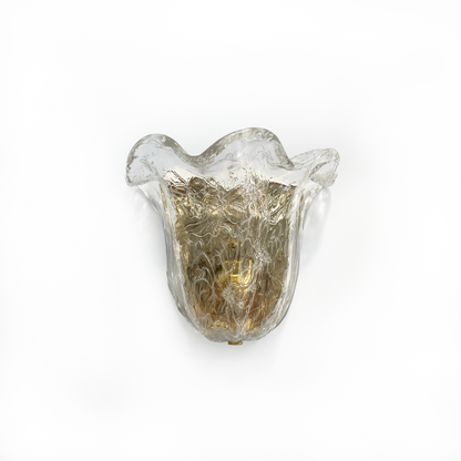 Murano Graffiti Glass Sconce by La Murrina