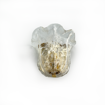 Murano Graffiti Glass Sconce by La Murrina - alternate angle