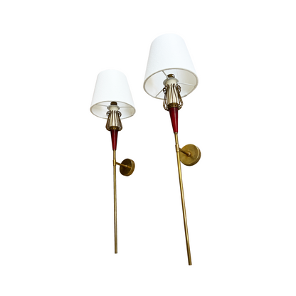 Pair of Maison Lunel Wall Lights