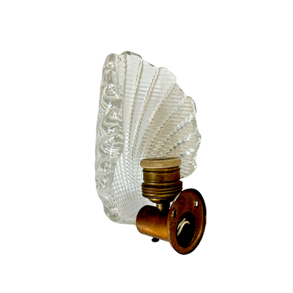 Single Shell Sconce by Archimede Seguso