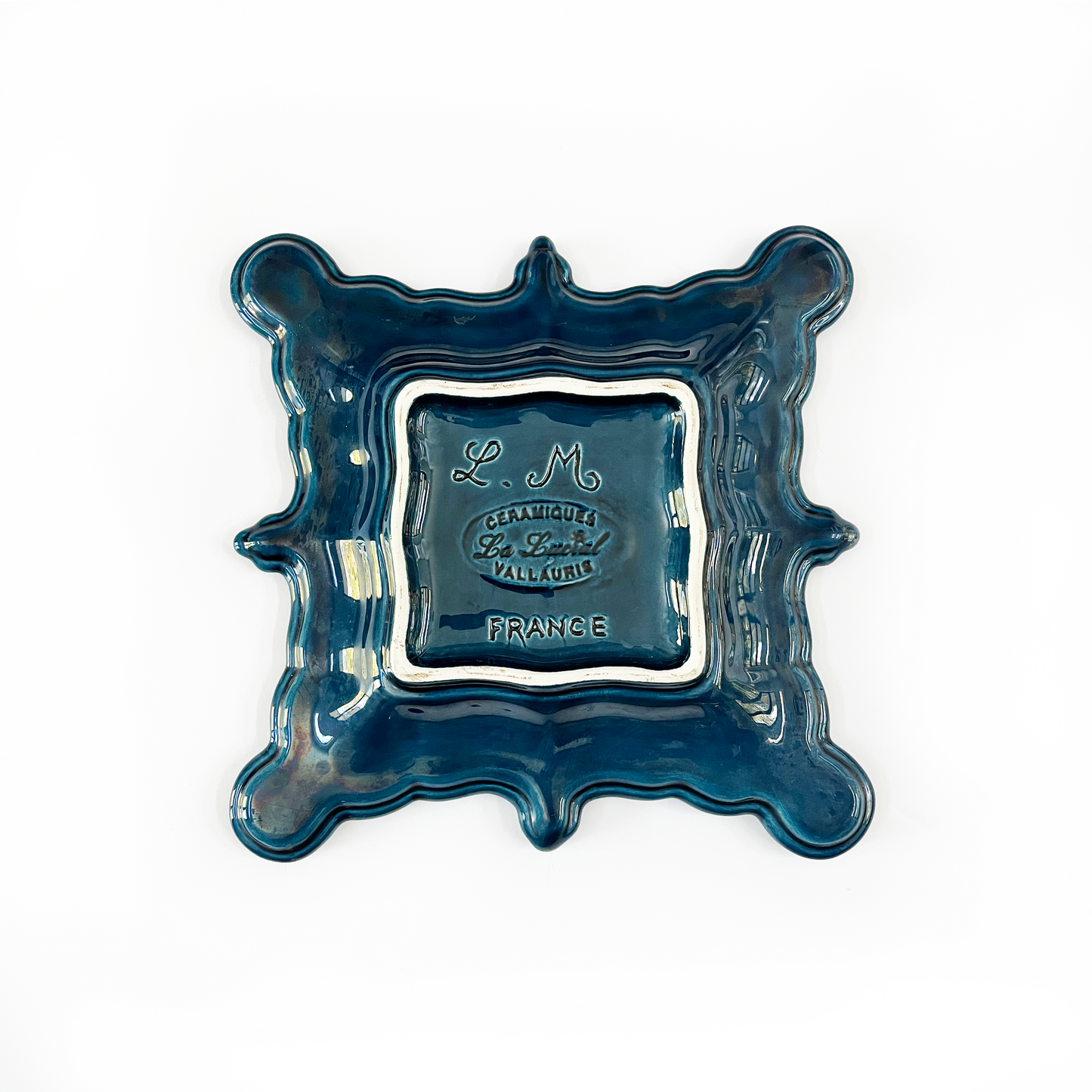 Blue Vallauris Display Plate