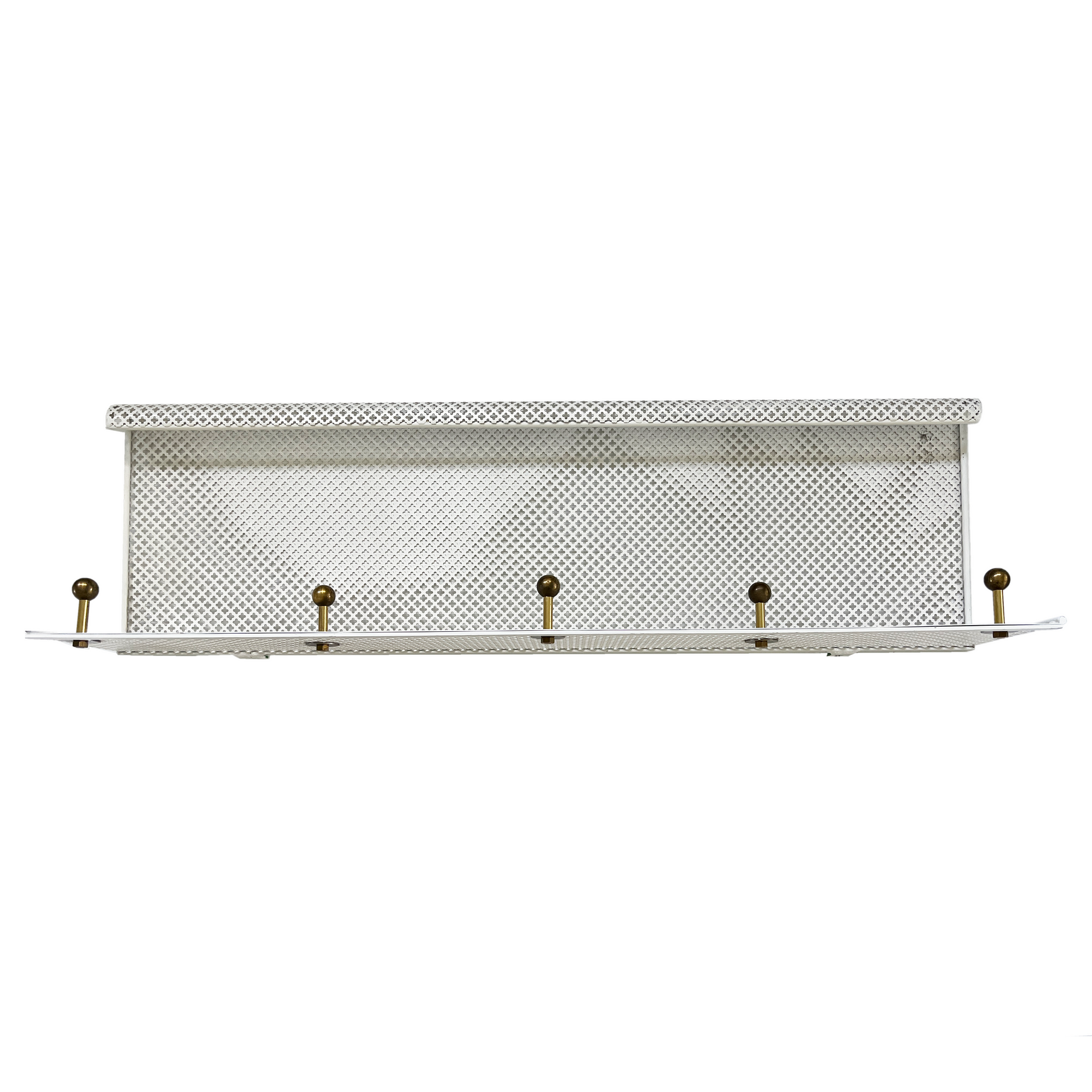 Vintage Coat Rack attributed to Mathieu Mategot - close up